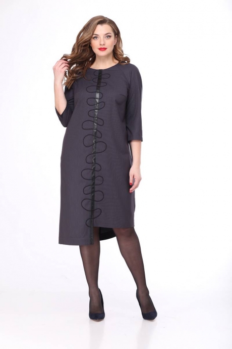 Платье MALI 4123 тк полоска размер 50-60 #1