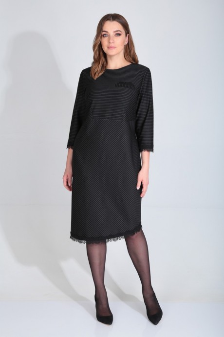 Платье MALI 420-105 чёрный размер 48-58 #1