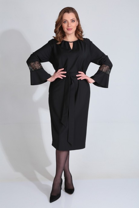 Вечернее платье MALI 420-120 чёрный размер 50-60 #1