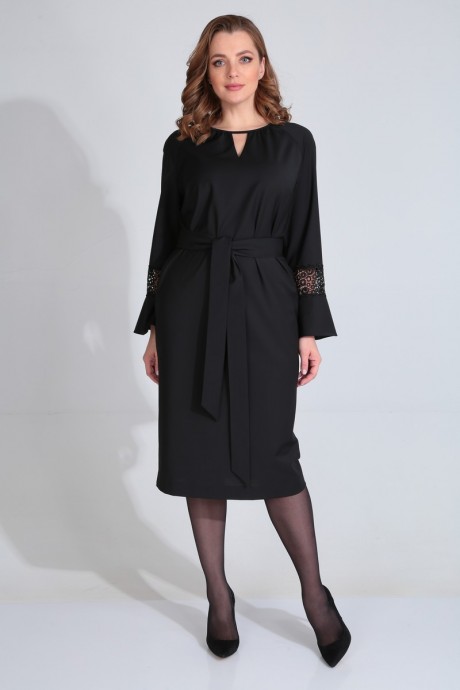 Вечернее платье MALI 420-120 чёрный размер 50-60 #3
