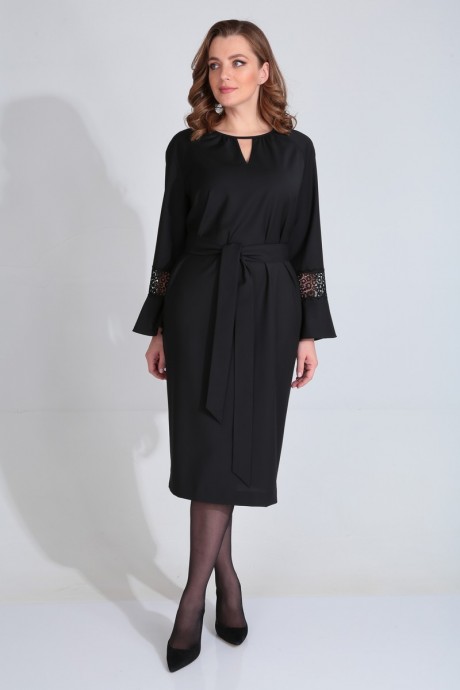 Вечернее платье MALI 420-120 чёрный размер 50-60 #5