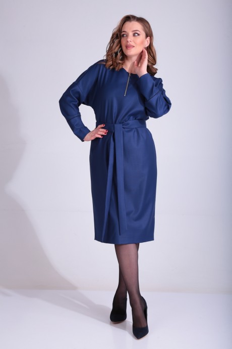 Платье MALI 420-115 синий размер 50-58 #2
