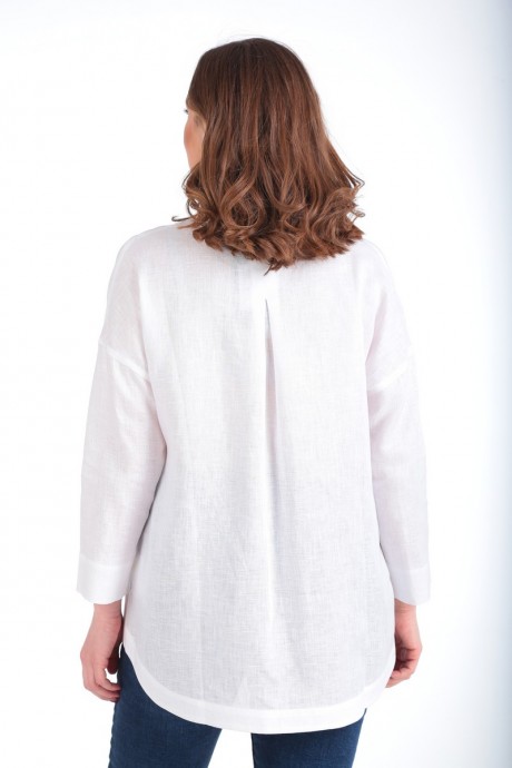 Блузка MALI 620-060 белый размер 46-56 #7