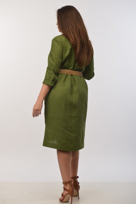 Платье MALI 421-018 зелёный размер 48-58 #8