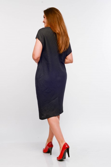 Платье MALI 421-048 чёрный размер 48-58 #5