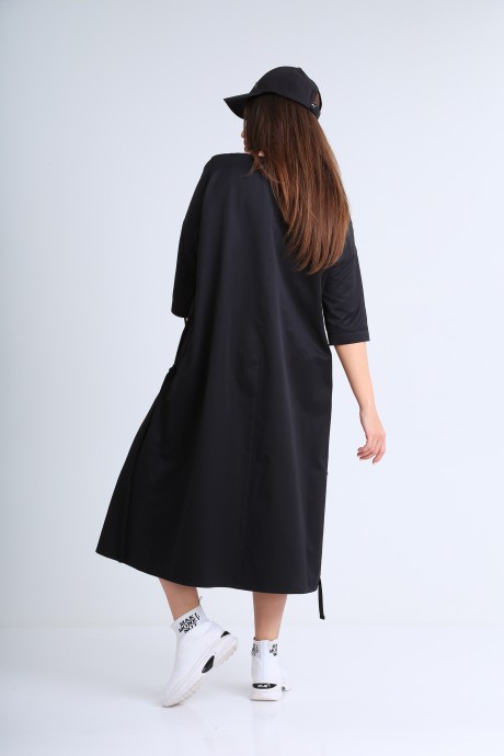 Платье MALI 421-057 чёрный размер 46-60 #4