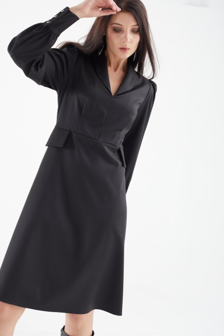 Платье MALI 421-072 черный размер 46-54 #1