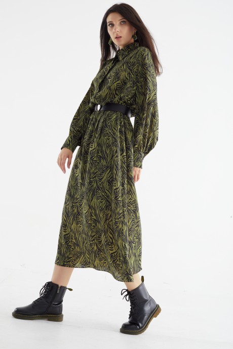 Платье MALI 421-092 зеленый размер 46-56 #3