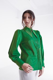 Блузка MALI 621-097 темно-зеленый #1