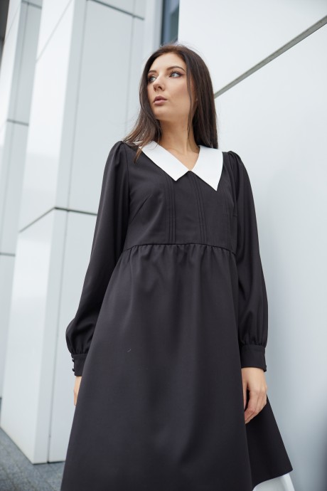 Платье MALI 421-112 черный размер 44-48 #2