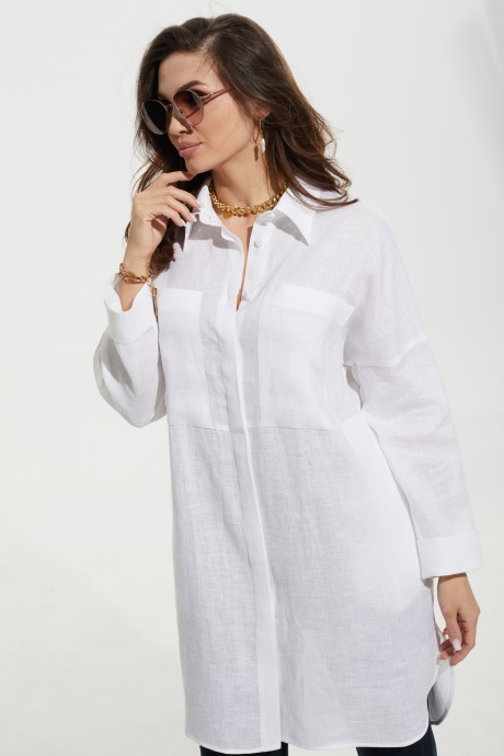 Рубашка MALI 622-031 белый размер 48-58 #5