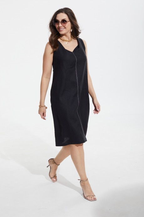 Платье MALI 421-062 черный размер 46-54 #3