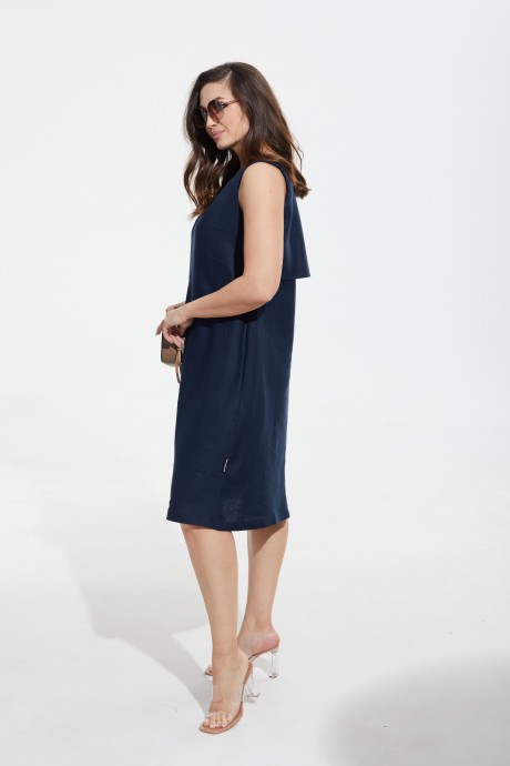 Платье MALI 421-062 синий размер 46-54 #6