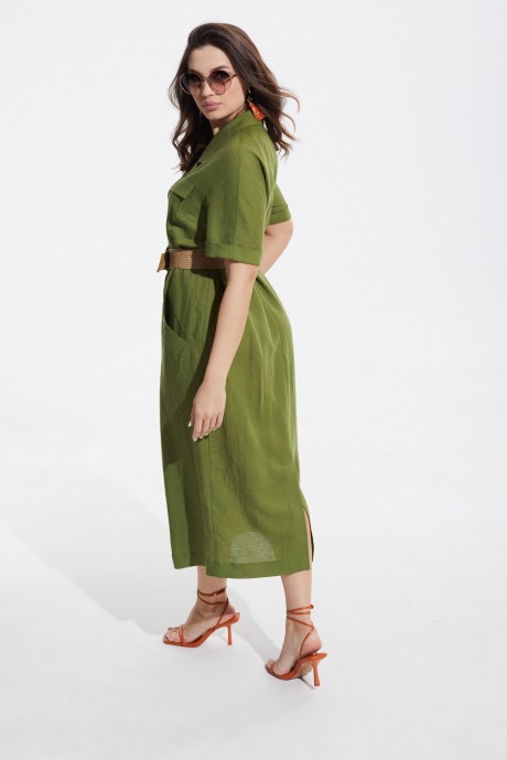 Платье MALI 422-024 зеленый размер 48-58 #6