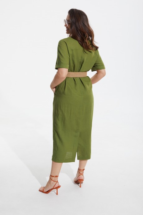 Платье MALI 422-024 зеленый размер 48-58 #7