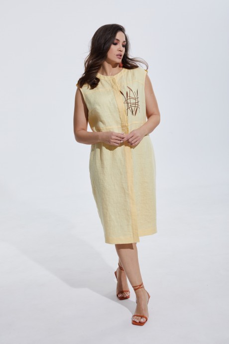 Платье MALI 422-029 желтый размер  #3