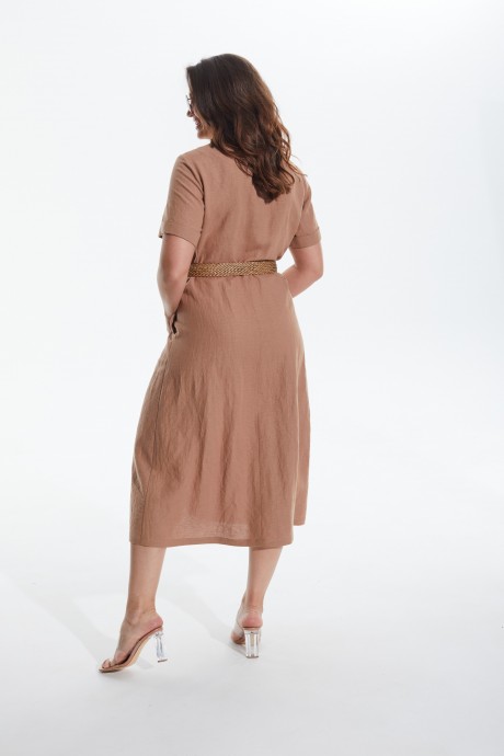Платье MALI 422-035 какао размер 48-58 #8