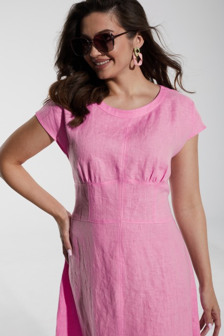 Платье MALI 422-061 розовый размер 46-54 #6