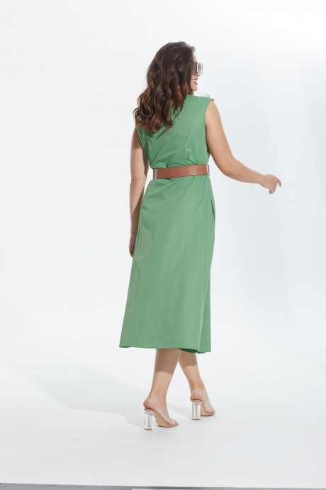 Платье MALI 422-036 зеленый размер 48-54 #8