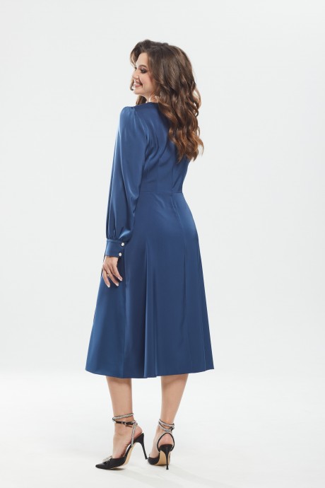 Платье MALI 422-084 синий размер 46-54 #8