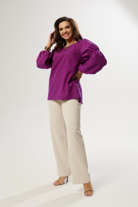 Блузка MALI 623-030 фиолетовый размер 46-56 #8