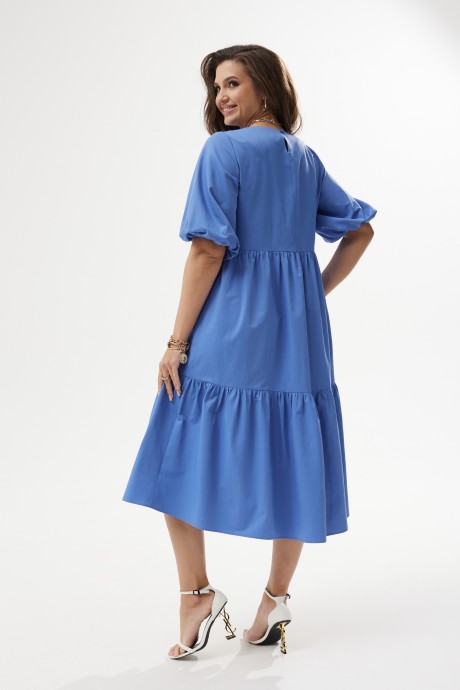 Платье MALI 423-012 голубой размер 46-56 #9