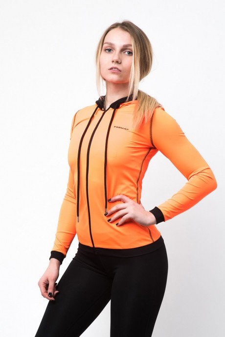 Спортивный костюм FOR REST (FORMAT) 211025/1 жакет оранж размер 42-46 #1