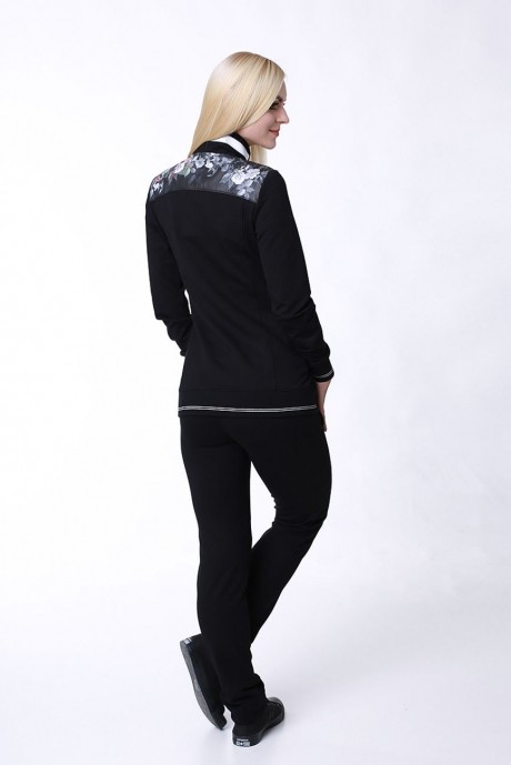 Спортивный костюм FOR REST (FORMAT) 11045 чёрно-белый размер 52-62 #3