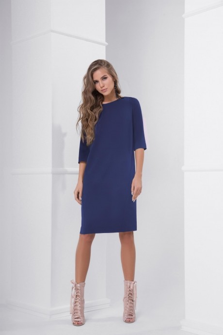 Вечернее платье Lokka 423 синий размер 46-52 #1