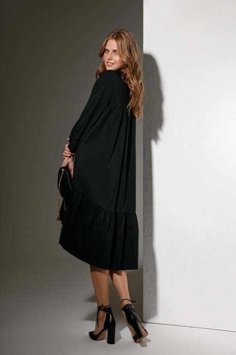 Платье Lokka 541 цвет «черной икры» размер 44-52 #4