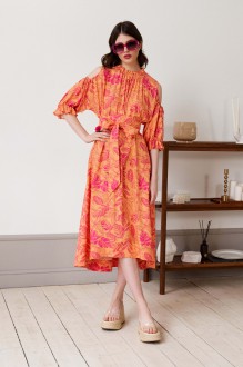 Платье Lokka 1146 оранжевый #1