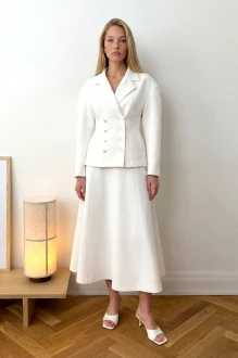 Юбочный костюм Lokka 1860 двойка белый