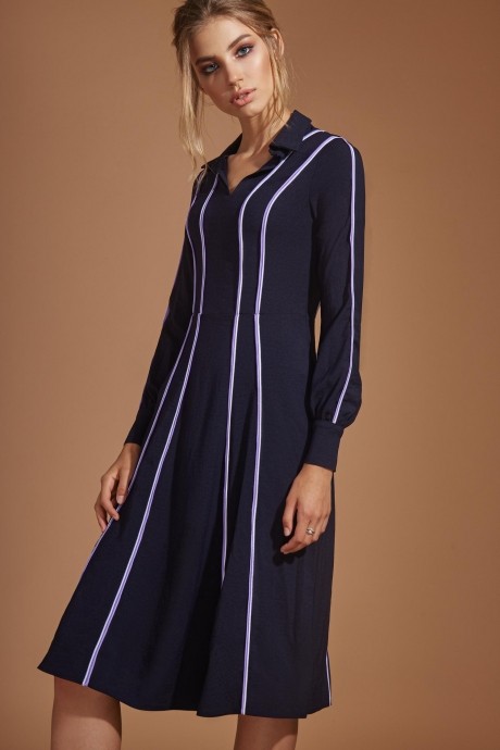 Платье LIBERTY 123 темно-синий размер 42-48 #1
