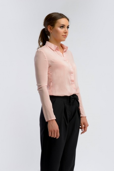 Блузка, туника, рубашка LIBERTY 801 персиковый размер 42-48 #2
