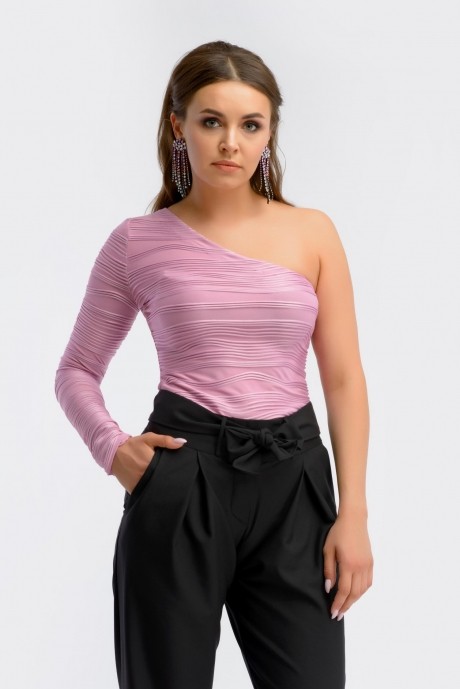Блузка, туника, рубашка LIBERTY 608 розовый размер 42-52 #1