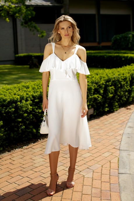Платье LIBERTY 10110 белый размер 42-52 #1