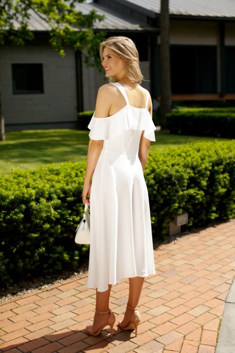 Платье LIBERTY 10110 белый размер 42-52 #2