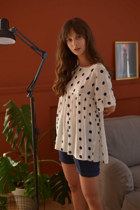 PUR PUR 01-564 белый/т.синий #3