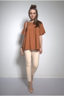 PUR PUR 01-570 кирпичный/беж #1