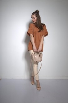 PUR PUR 01-570 кирпичный/беж #2