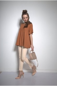 PUR PUR 01-570 кирпичный/беж #3