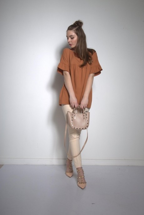 PUR PUR 01-570 кирпичный/беж #2