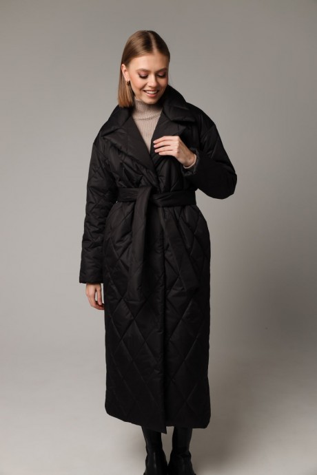 Пальто PUR PUR 11-004 черный размер 42-48 #2