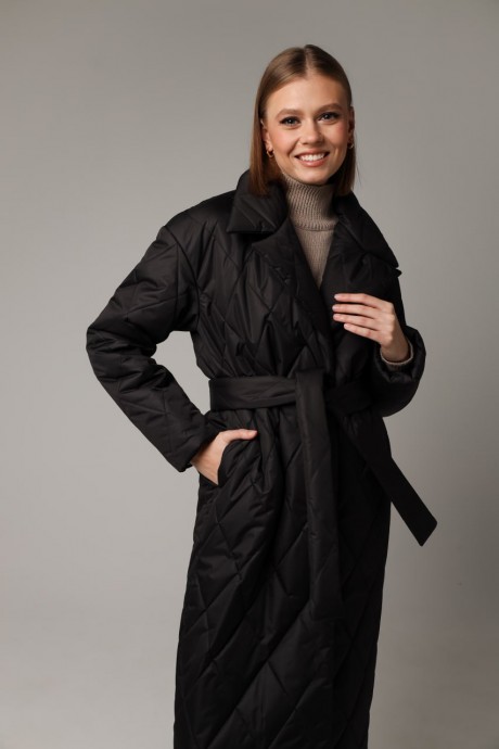 Пальто PUR PUR 11-004 черный размер 42-48 #4