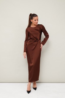 Вечернее платье PUR PUR 11-330 шоколад #1
