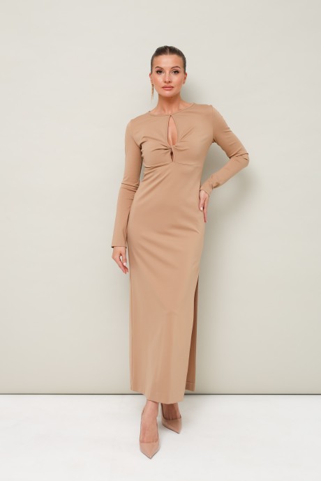 Платье PUR PUR 11-348 /1 бежевый размер 42-46 #1