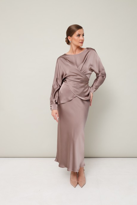 Костюм/комплект PUR PUR 11-345 /12 темный беж размер 42-48 #1