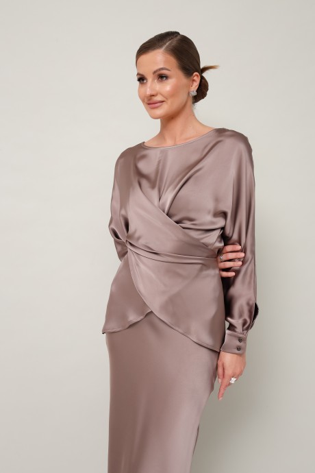 Костюм/комплект PUR PUR 11-345 /12 темный беж размер 42-48 #3