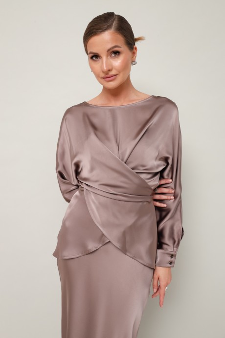 Костюм/комплект PUR PUR 11-345 /12 темный беж размер 42-48 #4