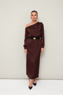 Вечернее платье PUR PUR 11-424 /1 горький шоколад